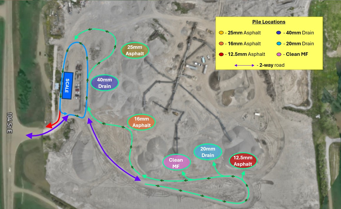 Butuk Pit Map